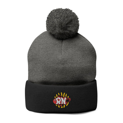 RN Pom Pom Beanie