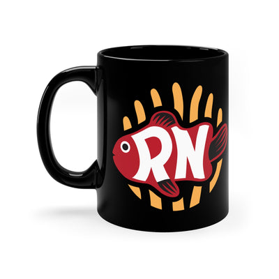 RN Black Coffee Mug