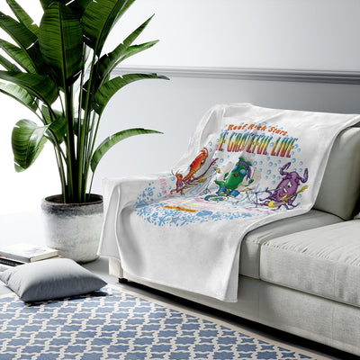 Grateful Live Velveteen Plush Blanket