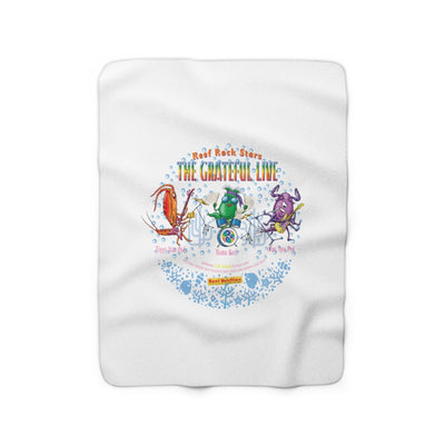 Grateful Live Sherpa Fleece Blanket
