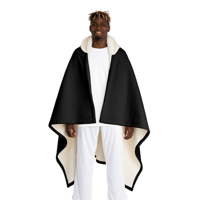 RN Hooded Sherpa Fleece Blanket