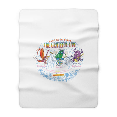 Grateful Live Sherpa Fleece Blanket