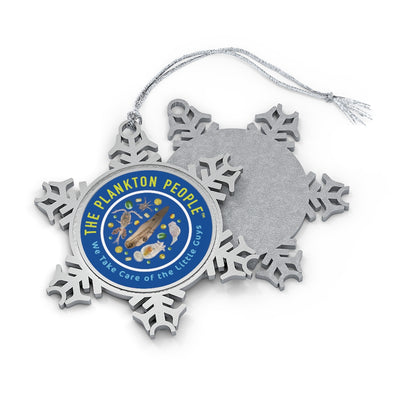 Plankton People Snowflake Ornament