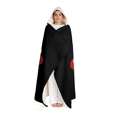 RN Hooded Sherpa Fleece Blanket