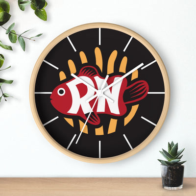 RN Fish Wall clock