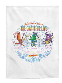 Grateful Live Velveteen Plush Blanket