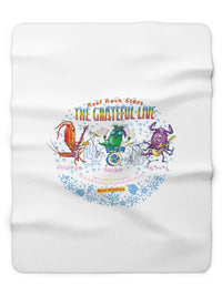 Grateful Live Sherpa Fleece Blanket
