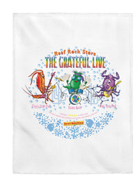 Grateful Live Velveteen Plush Blanket